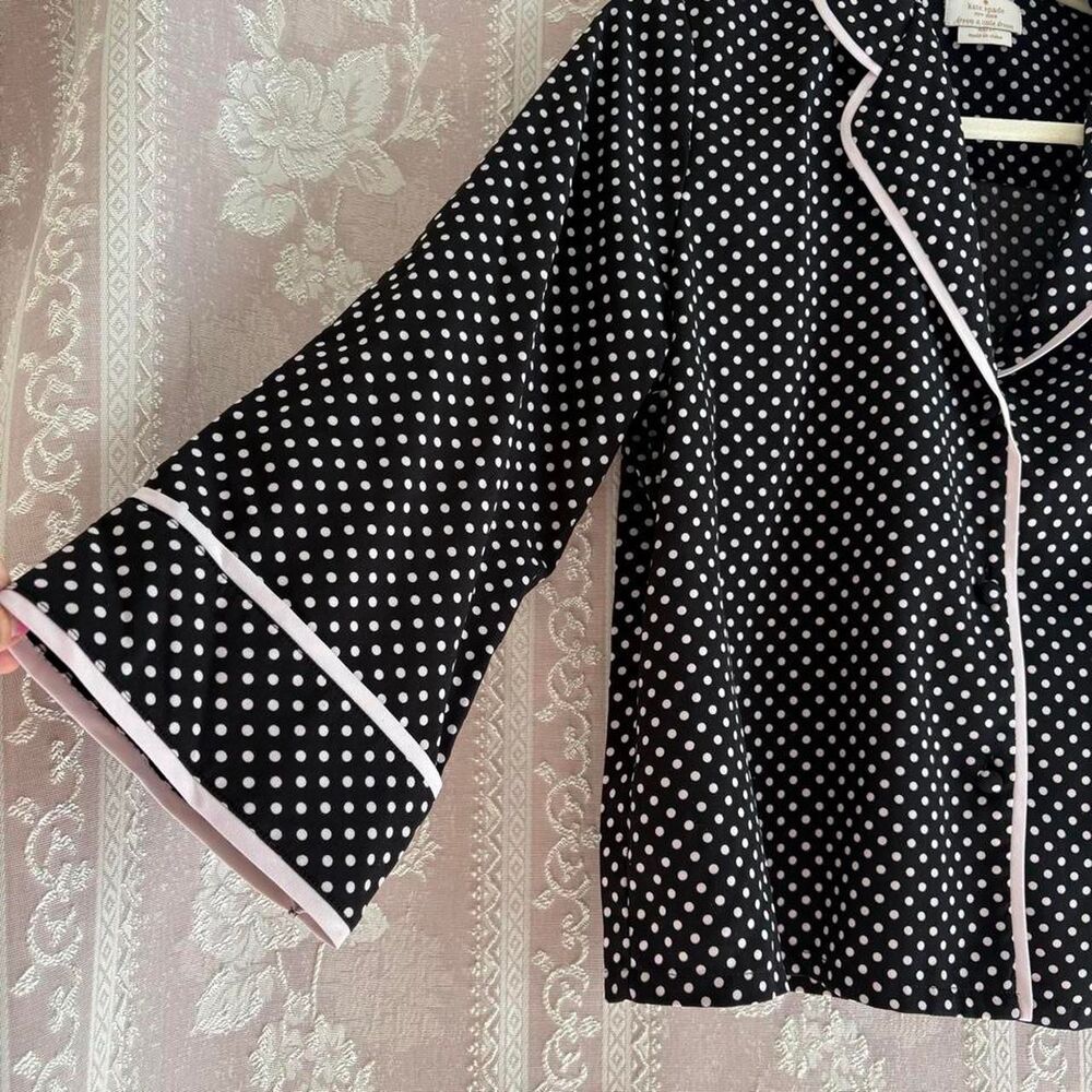 Kate Spade New York Women's Black and Pink Pajamas - Picture 3 of 8